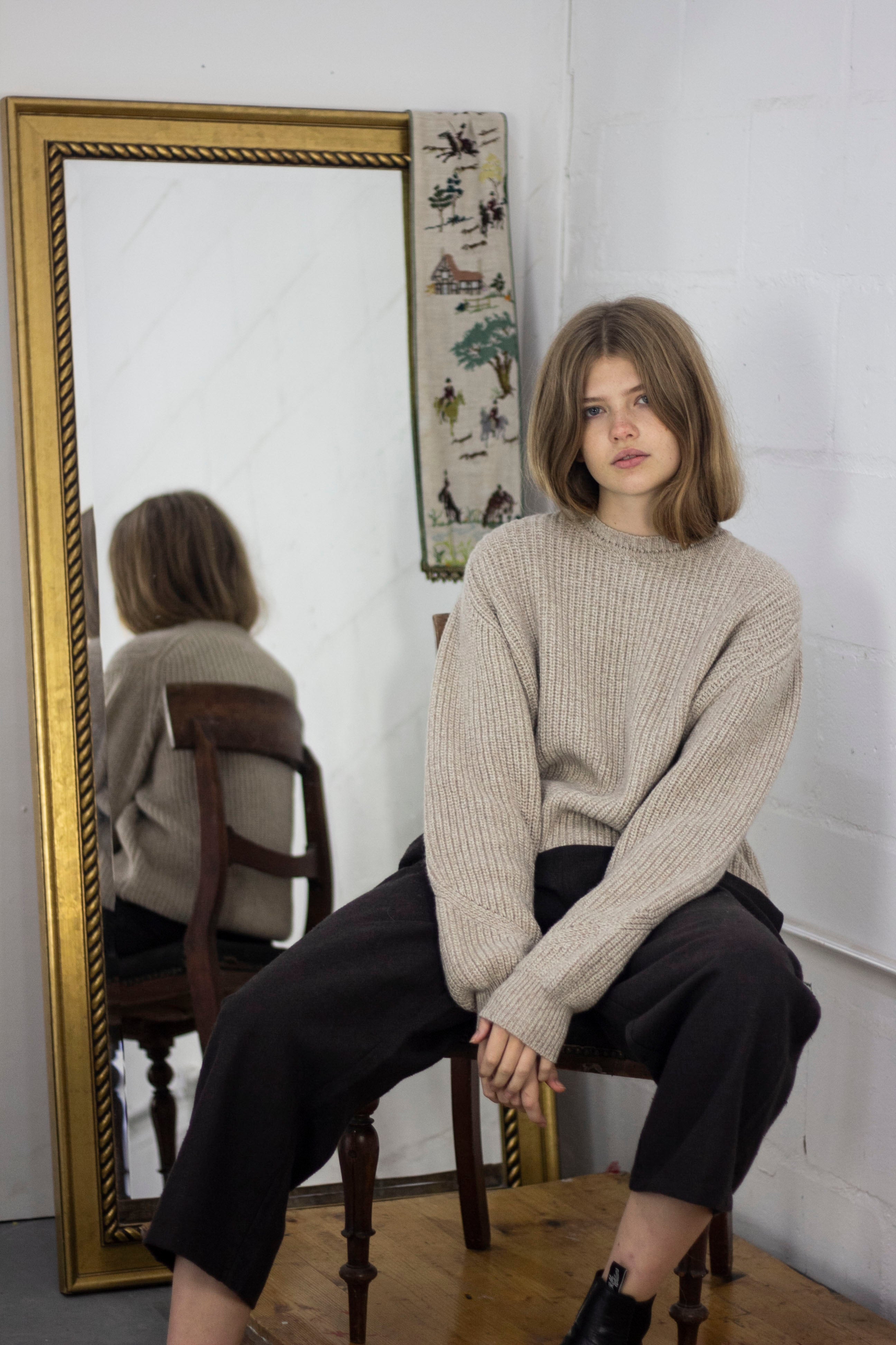 100% Linen Tailored Trousers Lemuel MC London