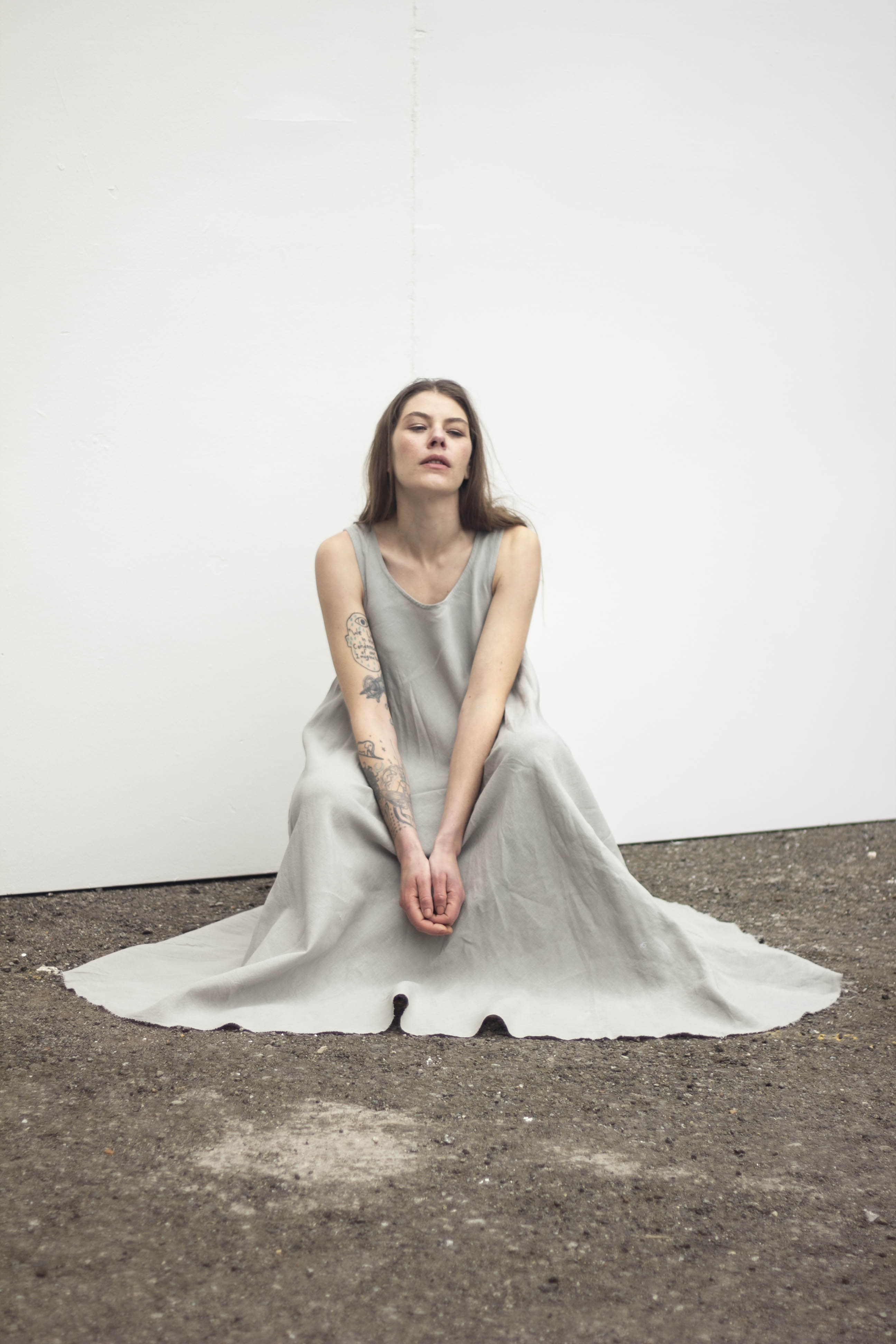 100 Linen Summer Dress Lemuel MC London