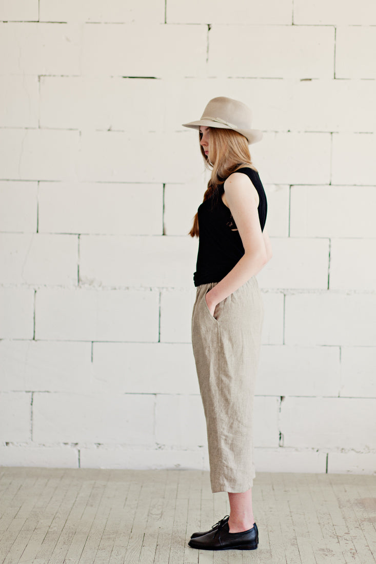 100 Linen Comfy Trousers Lemuel MC London