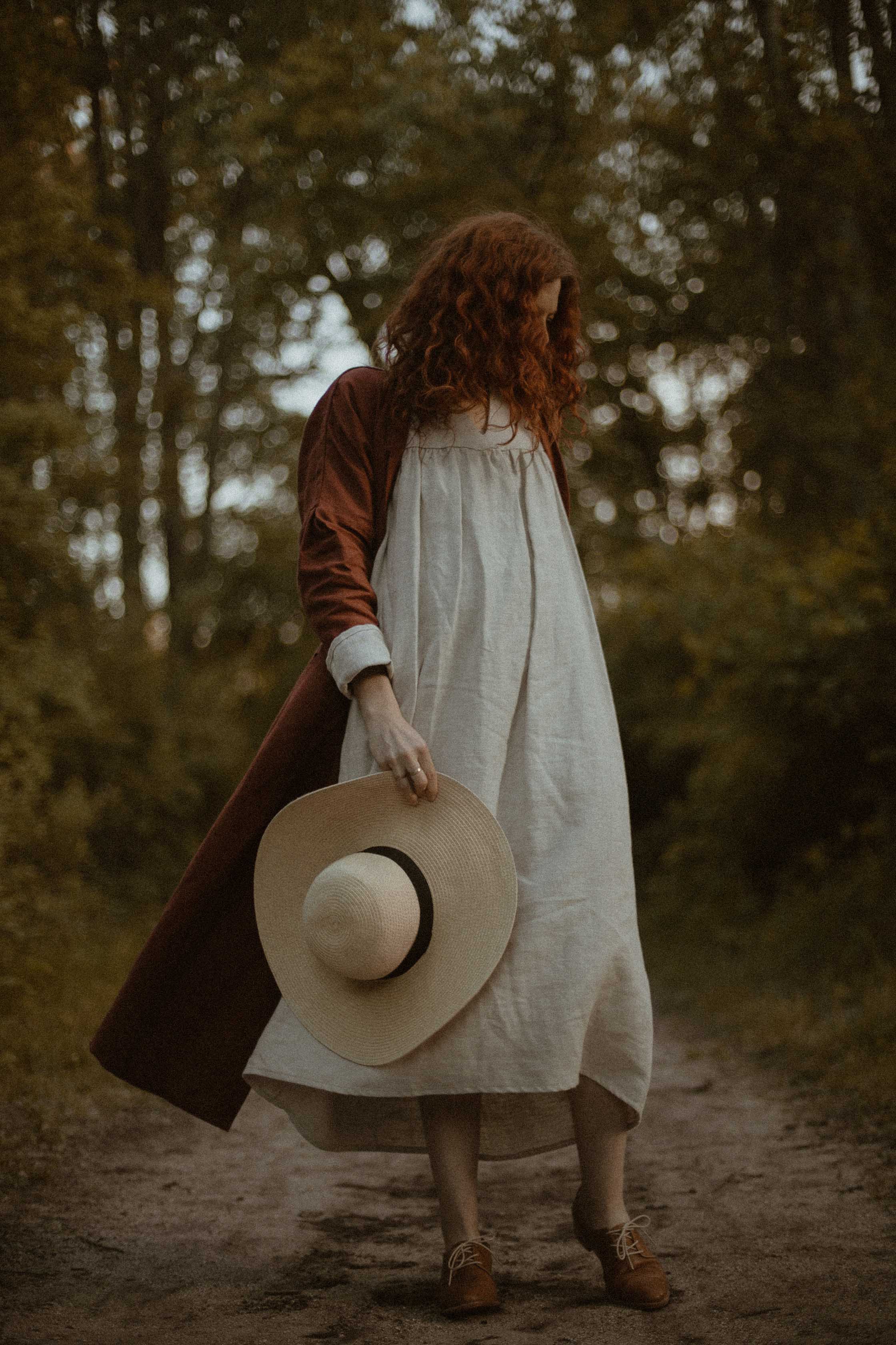 Linen shop day dress
