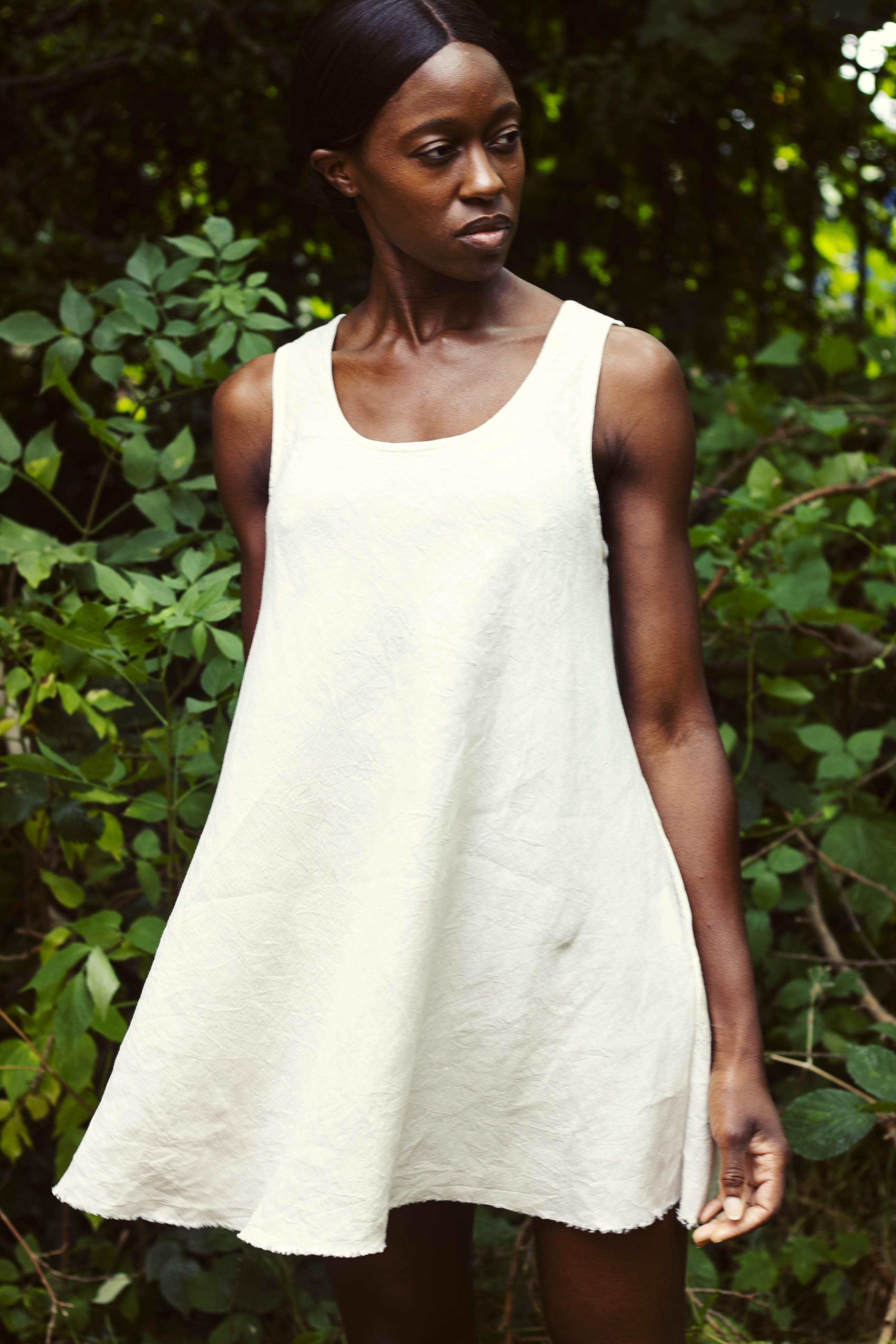 Linen shift on sale dress sleeveless