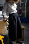 100% Linen Tailored Wide Trousers