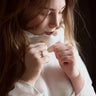 100% Linen Turtle Neck Top