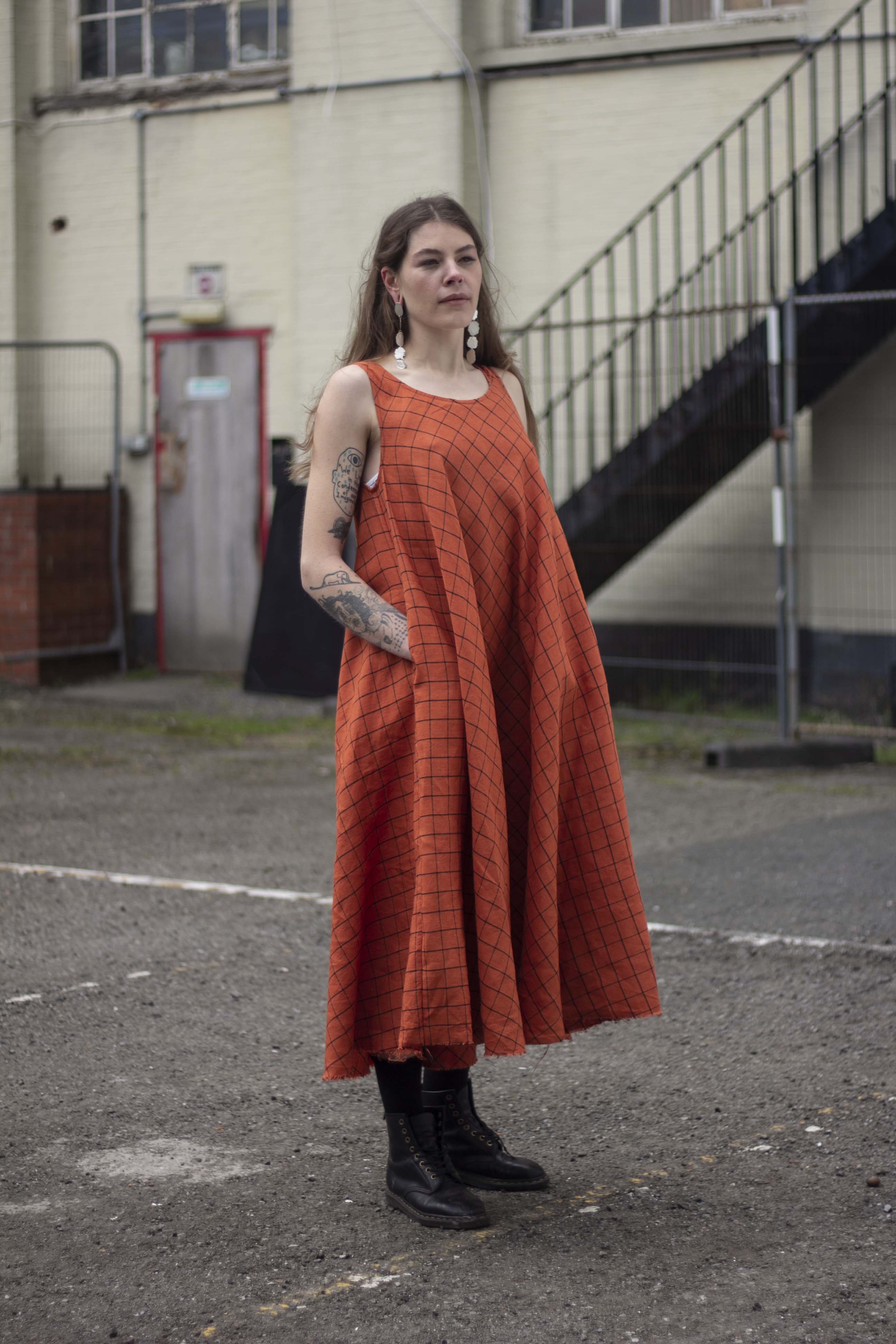 100 Linen Long Summer Dress