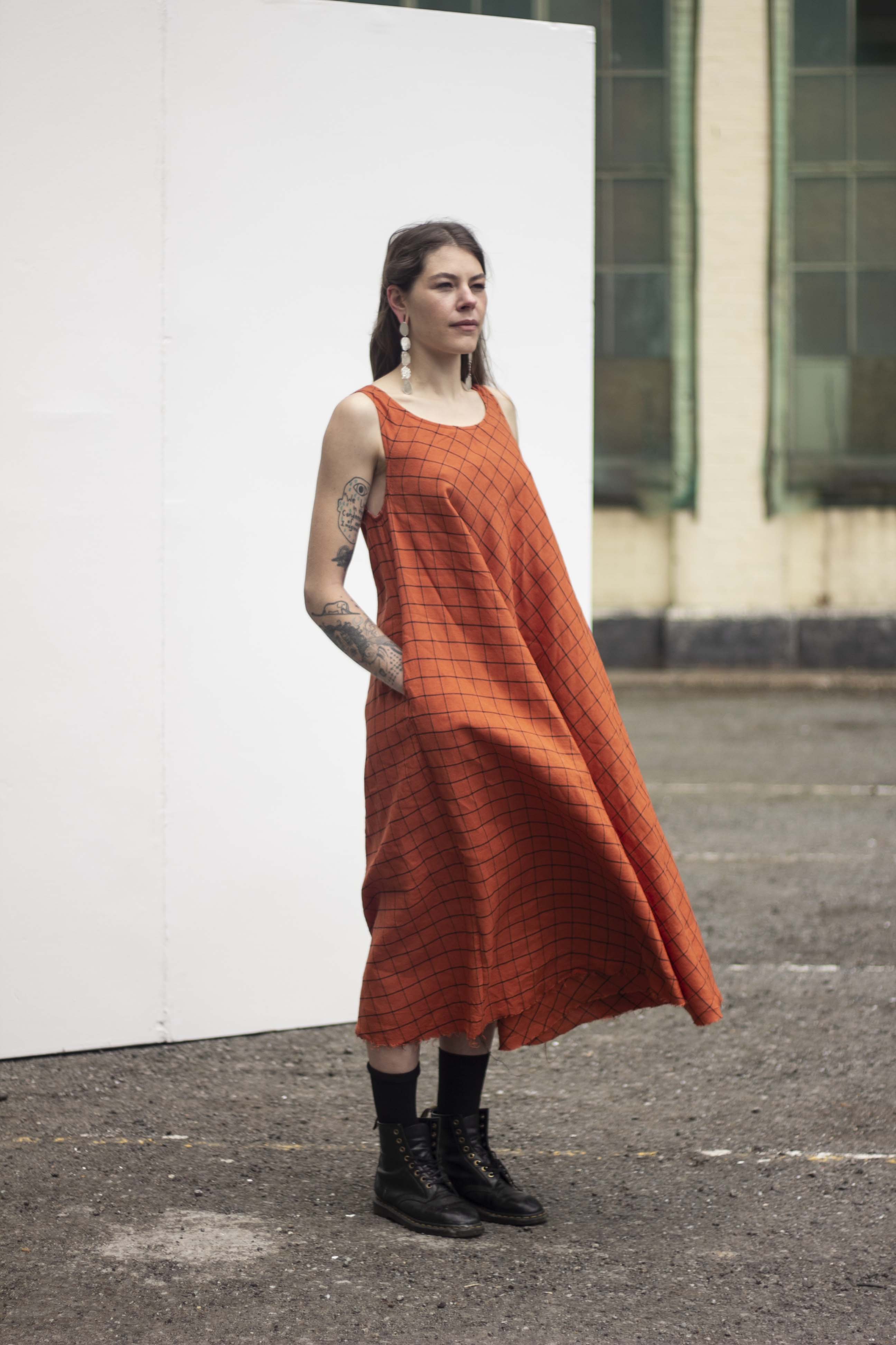 100 Linen Long Summer Dress