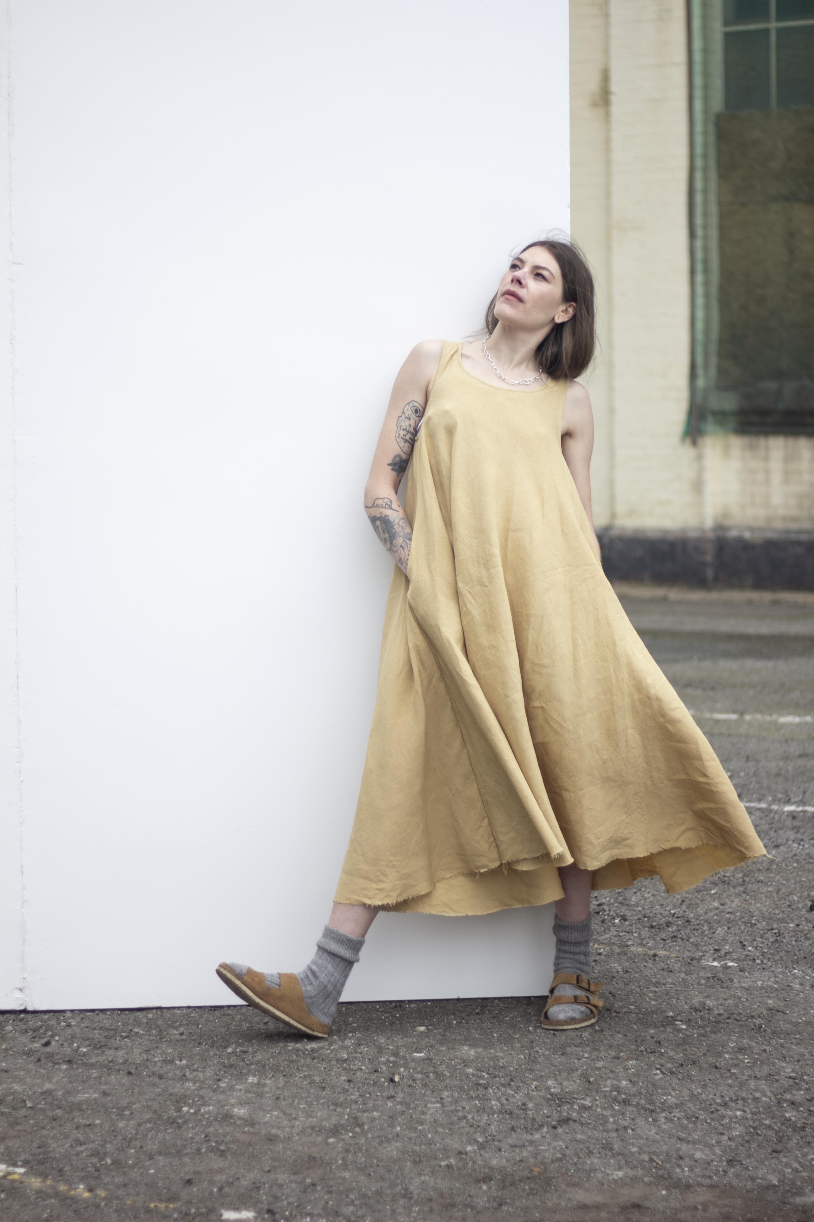 Linen summer maxi sales dresses